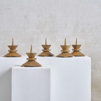 Série de 5 piques cierge