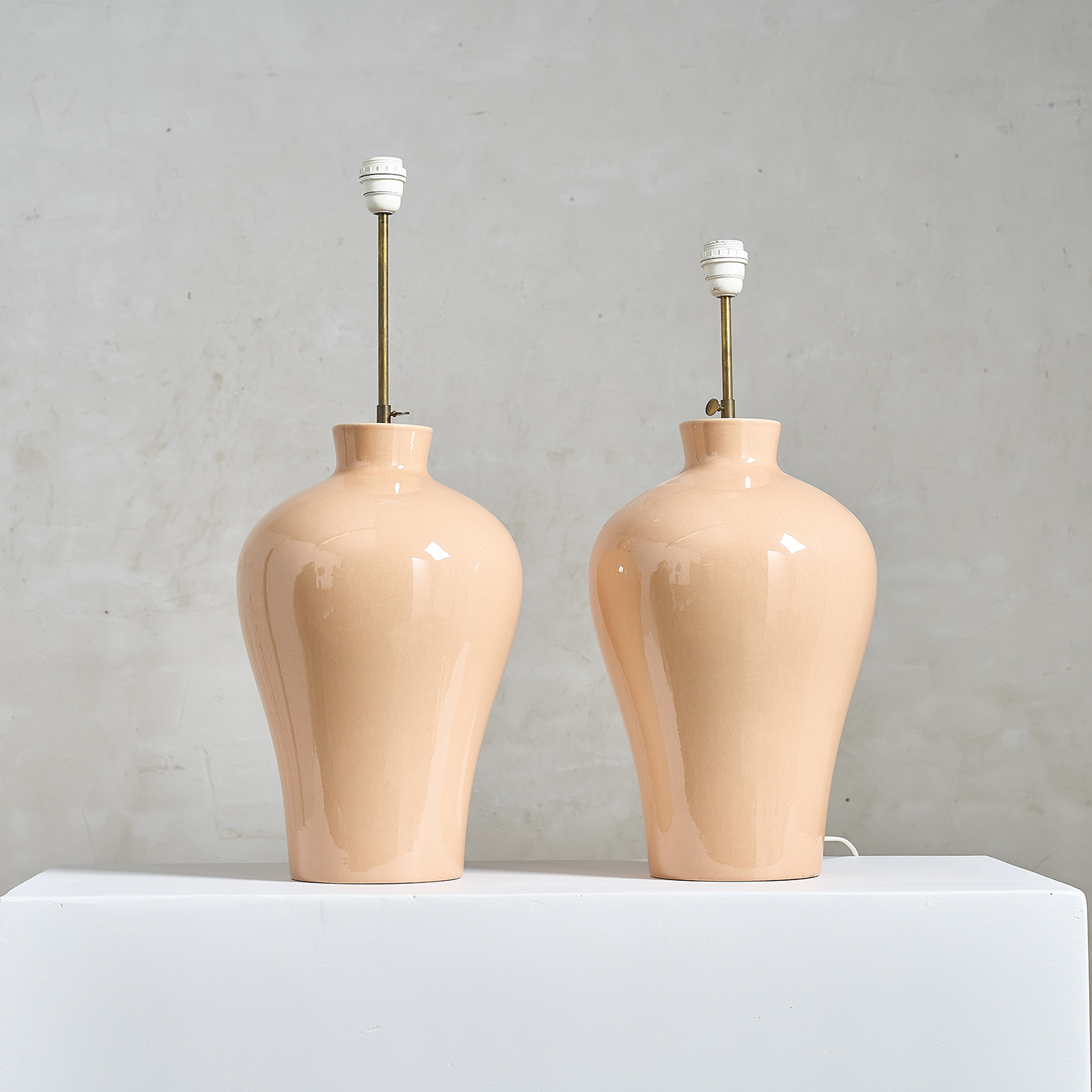 Paire de lampes Kostka