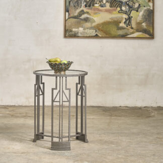 Guéridon en fer forgé