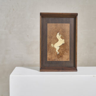 Plateau figurant un centaure