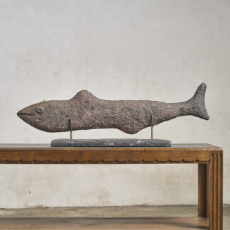 Grand poisson en béton