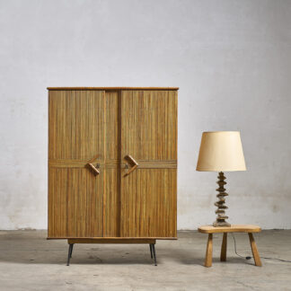 armoire en rotin