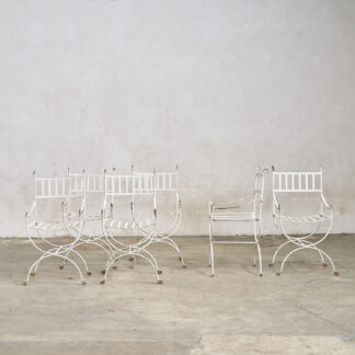fauteuils de jardin en fer forgé