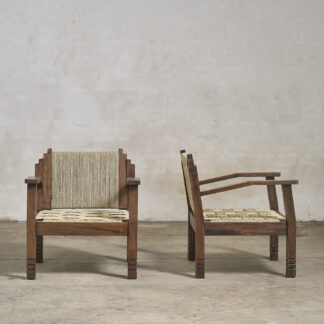 Paire de fauteuils francis jourdain