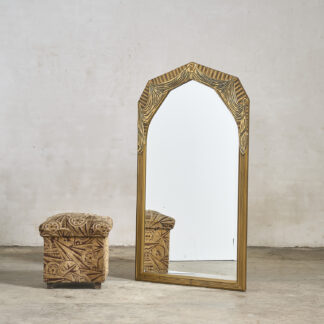 Grand miroir trumeau art déco