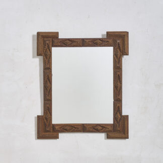 Miroir Tramp art