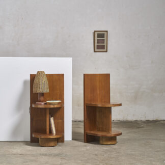 Paire de chevets moderniste