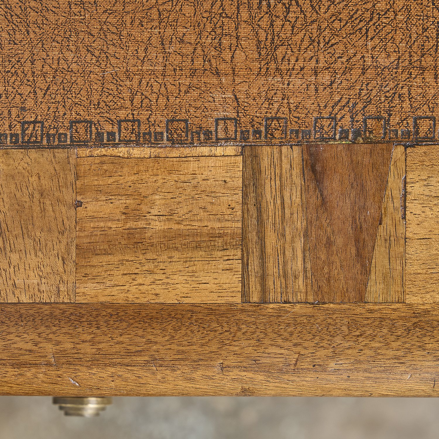 Bureau art déco en damier