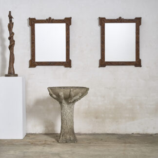 Paire de miroirs Tramp art